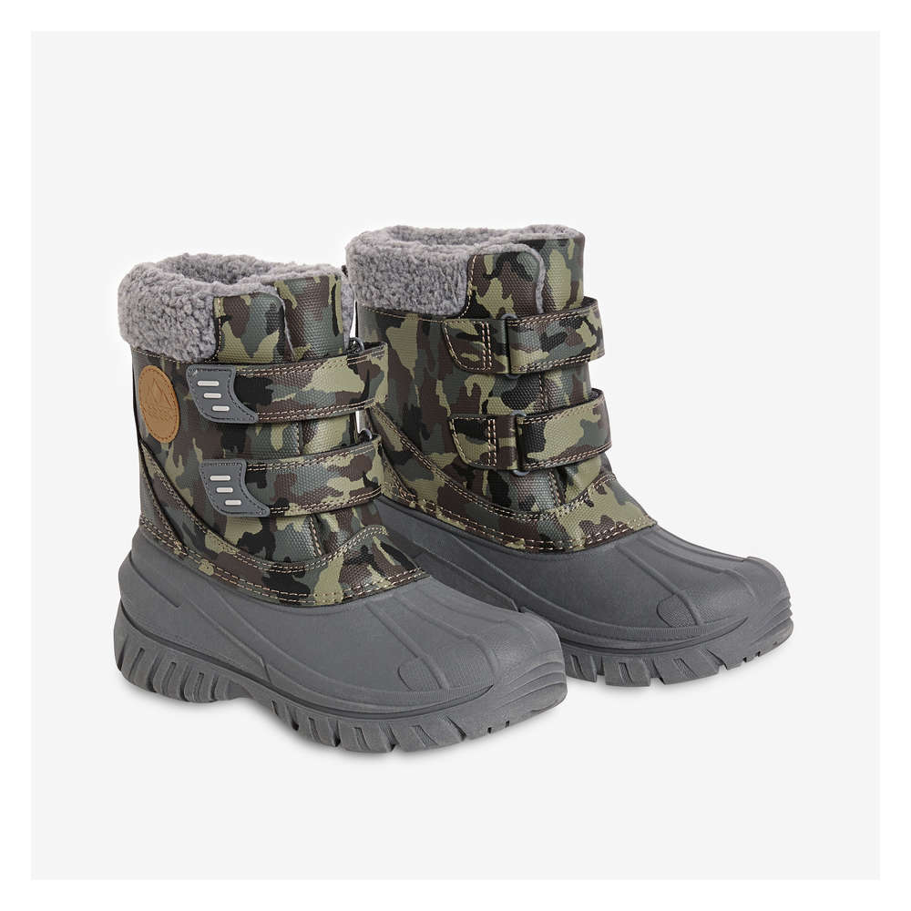 Boys insulated clearance boots